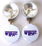 CLASSIC MINI CHROME SPOT/DRIVING LAMPS WIPAC S6007 AUSTIN MORRIS COOPER PR. 8F14