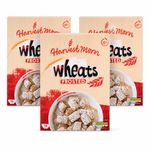 3 x Harvest Morn Frosted Wheats Cereal 500g High Fibre Breakfast 1.5kg