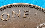 1946 ONE PENNY DOT AFTER E IN ONE VARIETY GEORGE VI BRITANNIA  SCARCE DIE MARKER