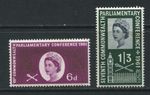 GB 1961 Seventh Parliamentary Conference set SG629-30 MNH (S312)