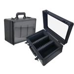 3-Row Card Storage Box with Transparent Cover for PSA Graded Cards Uk.