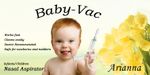 ARIANNA Baby Vac Vacuum Nasal Aspirator Nose Cleaner Orrszivo porszivo Orrszívó