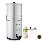 British Berkefeld 8.5 L Gravity Water System + 2 Ultra Fluoride Filters | NEW