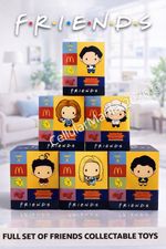 McDonald’s Friends Complete Set of 6 Figures Sealed/Unopened – Limited Edition -