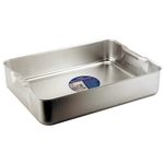 Aluminium Extra Deep Pan Roasting Dish Roaster Oven Baking Tray- 4 sizes