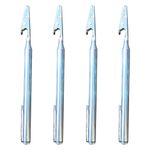 Easily Extendable 4pcs Telescopic Stainless Steel Clips for Daily Needs