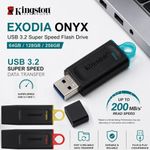 Kingston USB Memory Stick Exodia  Onyx  64gb/128gb/256gb 3.0  Pen Backup Drive