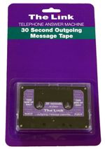 100 x Link 30 Sec Endless Loop Answering Machine Outgoing Message Cassette Tape