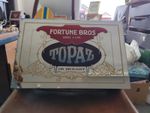 Very Rare Vintage Fortune Bros Topaz Mirror 
