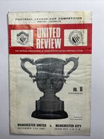 Manchester United v Manchester City;  League Cup Semi Final,  17th December 1969