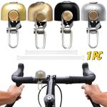 Black Mini Bicycle Bell Ring Loud Handlebar Alarm MTB Road Mountain Bike Bell