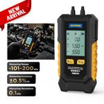 Digital Manometer Differential Dual Port Air Pressure Tester Guage -101~ 200Kpa