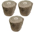 Pipe Insulation Lagging Wool Felt Wrap (Pack of 3 x 7m Rolls) - Energy Saving