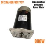  800W Motor Hydraulic Pump Lifting Platform Power Unit Motor 24V/48V/60V/72V