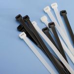 Quality Cable Ties / Cable Zip Wraps Long Thick Width8.8mm Fastener Black&White