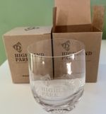 Set of 2 x Highland Park Whisky Tumblers Glasses Brand New Genuine Gift Boxed