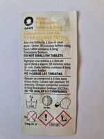 150 tablets OASIS WATER PURIFICATION TABLETS(15 strips ×10 )PURIFYING 2029 ex