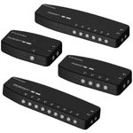 DigiShark TV Signal Booster Aerial Amplifier Splitter 2-8 Way 4G/5G Filter 4K HD