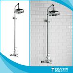Traditional Thermostatic Mixer Shower Exposed Shower Valve