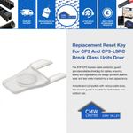 Replacement Reset Key for CP3 CP3-LSRC Break Glass Door Release Units