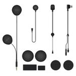 High Resolution Sound Quality Speaker Headset for Motorcycle Helmet Intercom