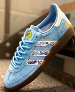 Stone Roses This is the one Custom Adidas blue spezial trainers. Sizes 4 to 1`3