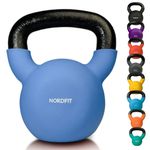 NORDFIT - Neoprene Coated Cast Iron Kettlebells 4-20kg - Kettle bell weight set