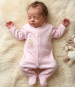 Premature Baby Sleepsuit Babygrow 1-2lbs Tiny Early Prem Rabbit Ribbed Reborn
