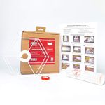 Hexagon Lampshade DIY Kit – Self-Adhesive, Easy to Laminate