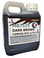 Brown convertible roof hood canvas dye reviver, restores colour to fabric 1 LT