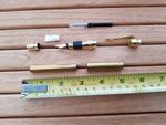 WOODTURNING GOLD PLATED FOUNTAIN PEN PROJECT KIT