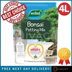 WESTLAND BONSAI POTTING COMPOST SOIL MIX 4L STRONG ROOTS HEALTHY TREES SERAMIS