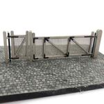 CROSSING/YARD GATES NYMR LASER CUT KIT FOR OO GAUGE 1:76 MODEL RAILWAY- LX484-OO