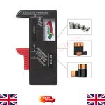Handheld Universal Analogue Battery Tester Tool 1.5V AA AAA C D 9V Button Cell U
