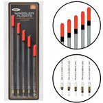 Loaded Fishing Waggler Floats Wide Tip Coarse Match Pack of 5