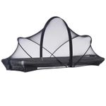 Foldable Crib Net Zippered Net Cover Mesh for Bedroom, Babies