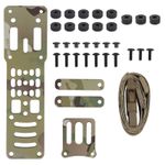 IDOGEAR Tactical Modular Holster Adapter Aluminum Mid Ride Kit LSK QLS Plate