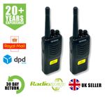 KENWOOD TK3000 UHF 4 WATT WALKIE TALKIE TWO WAY RADIOS x 2 *FREE EARPIECES*
