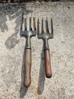 Vintage Garden Hand Fork x 2 Made in England