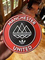 Manchester United Inspired Adidas Spezial | 3D Printed Football Plaque