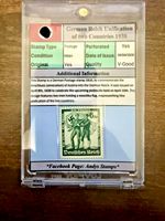Nazi Germany Third Reich, Unification of two countries 1938 Stamp