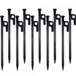 30cm Long Heavy Duty Gazebo Tent Pegs Commercial Grade Steel Marquee Stakes UK