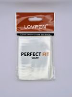 Lovfen 100 Soft Penny Card Sleeves For Standard 35pt Cards