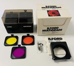 Ilford multigrade filters Grades 0 - 5 with Below the Lens Kit - Darkroom