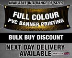 Custom Printed BANNER SIGN PVC Banners Weatherproof Birthday Advertising Outdoor