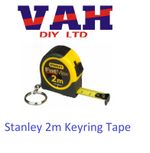 Pocket Keyring Measuring Tape Stanley FatMax 2m  Stocking Filler 1-33856