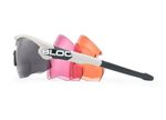 Bloc Shooting Eyewear 3 Lens Shooting Glasses White Frame UV Protection Shooting