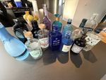 Empty Gin Bottles