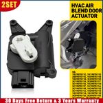 2x HVAC Heater Air Blend Door Actuator 1K0907511Q 5pins Fits Audi A3/S3 2004-13