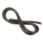 10mm Round Braided Leather Cord for Crafts Jewelry Making, Dark Brown(1 Yards)